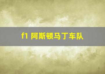 f1 阿斯顿马丁车队